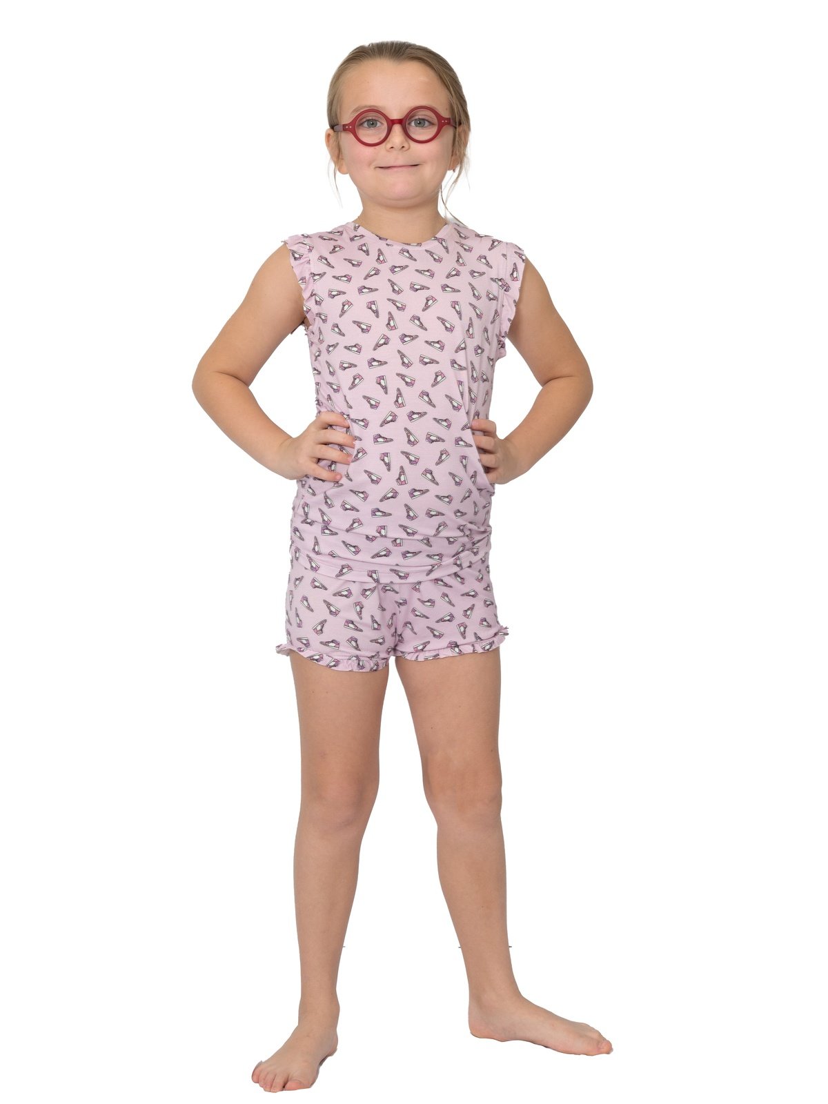 Sneaker Head Short Sleeve/Short Set - Cozeezz