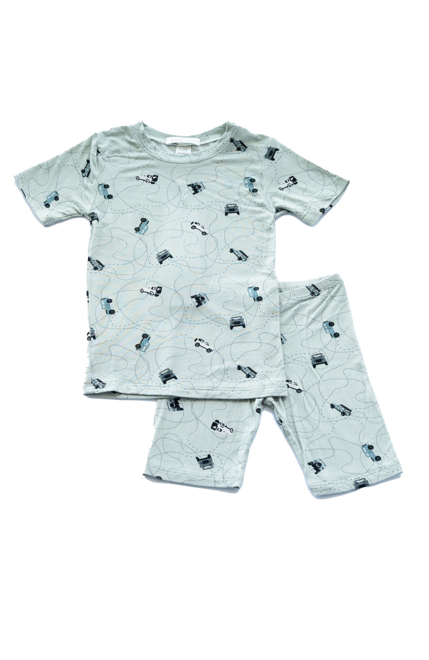 OFF ROAD Short Sleeve/Short Set - Cozeezz