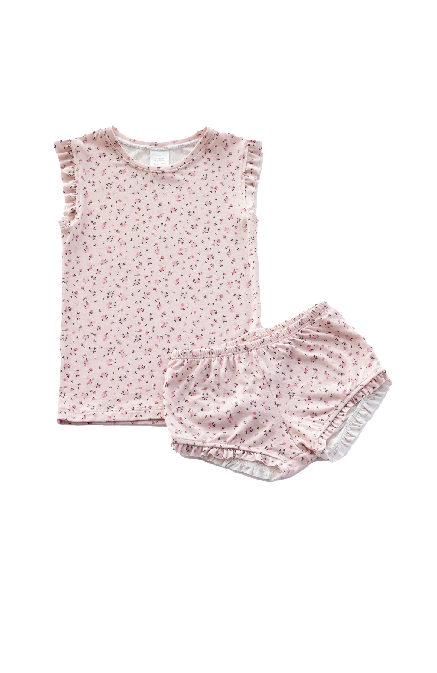 BLOOM Tank Top / Shortie Set - Cozeezz