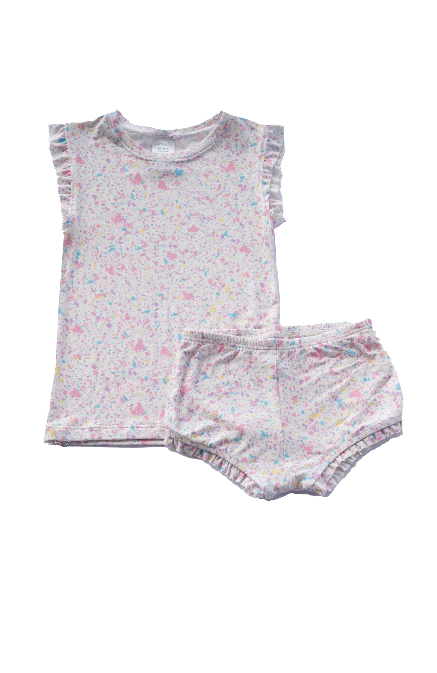 TERRAZZO Tank Top / Shortie Set - Cozeezz