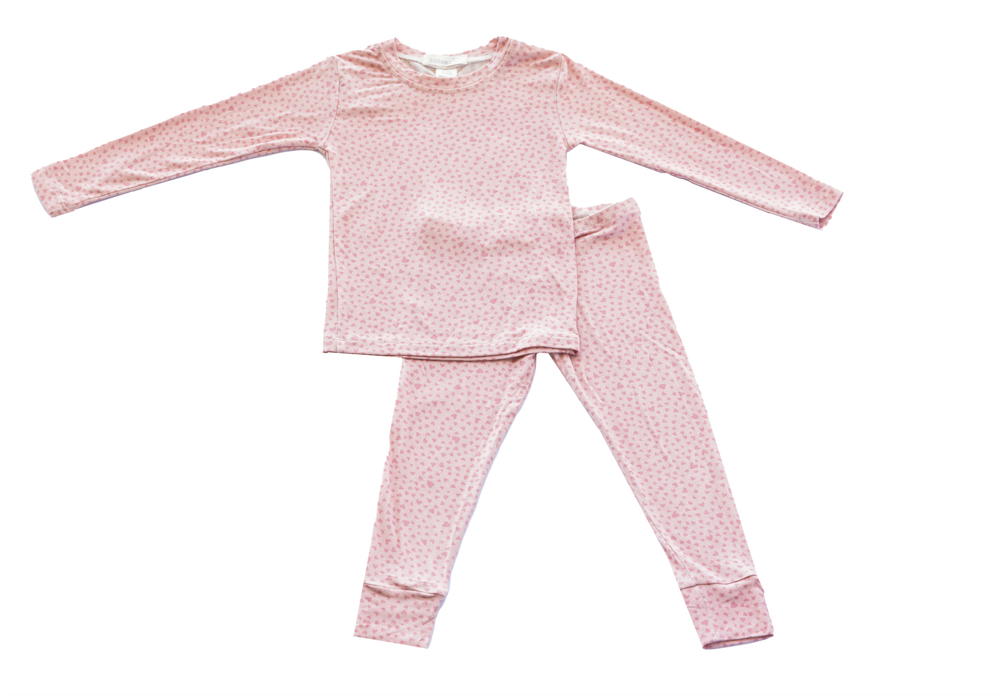 SWEET HEARTS Long Sleeve/Long Pant Set - Cozeezz