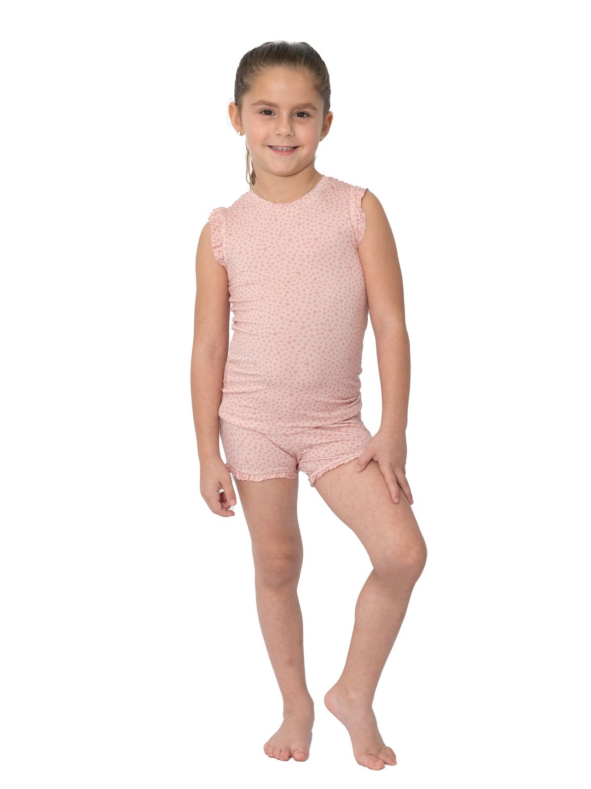 SWEET HEARTS Tank Top / Shortie Set Cozeezz / Kids Cozy Pyjamas