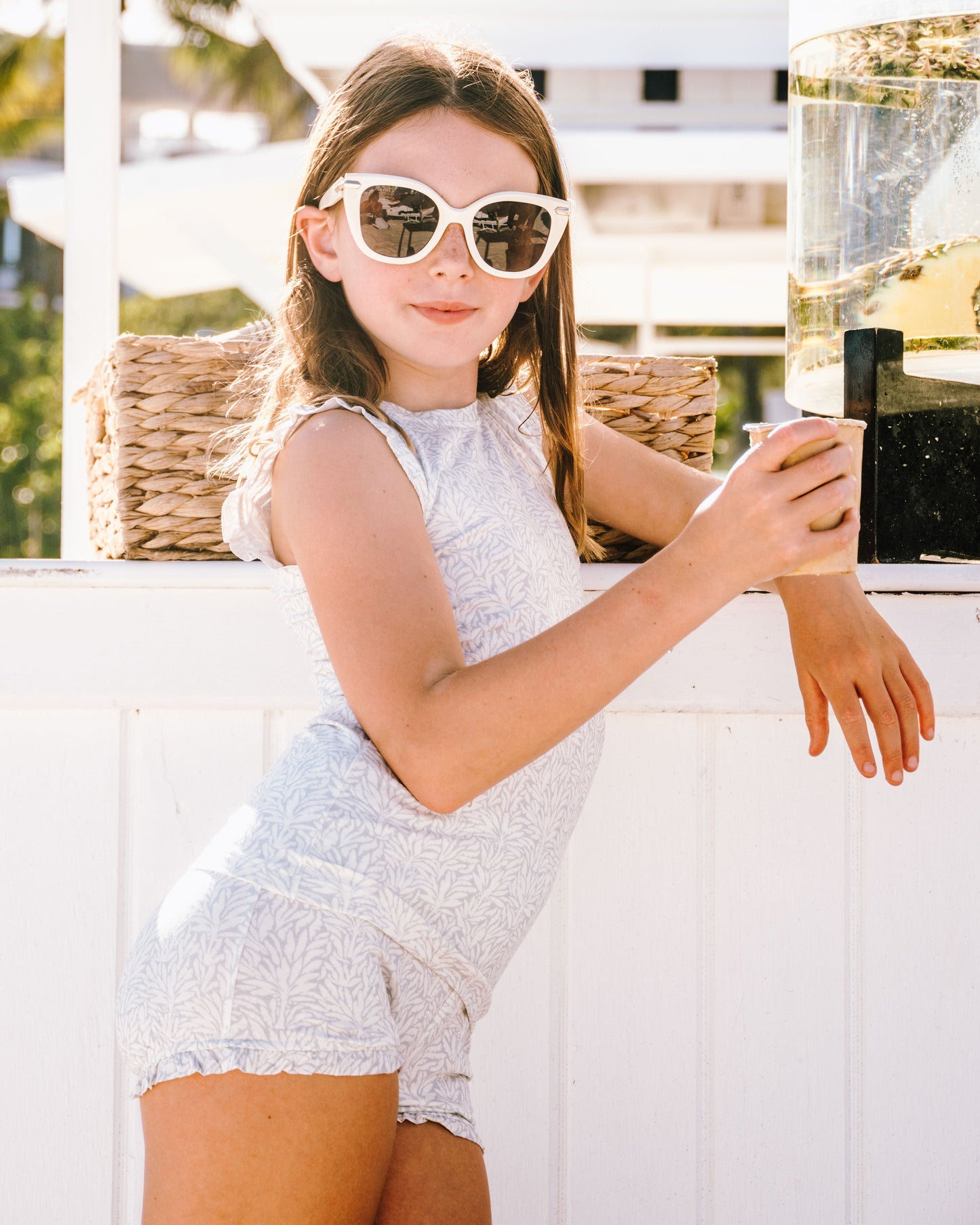 Palm Royale | Tank Top & Shortie Set - Cozeezz