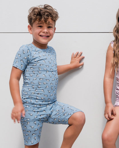 Sneaker Head Short Sleeve/Short Set - Cozeezz