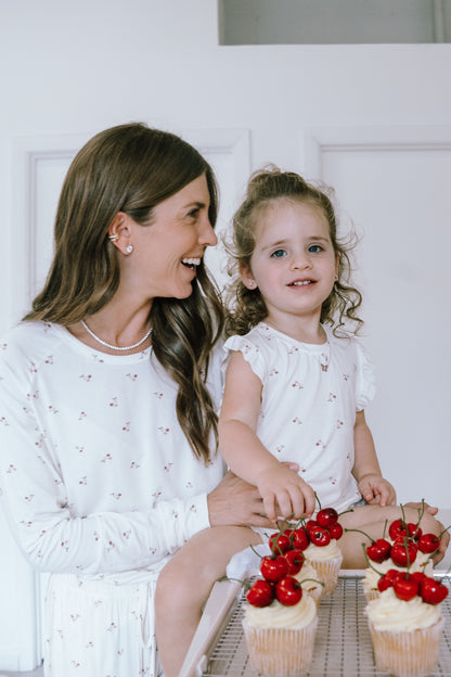 CERISE ADULT (Women's)  Long Sleeve, Long Pant - Vanilla*