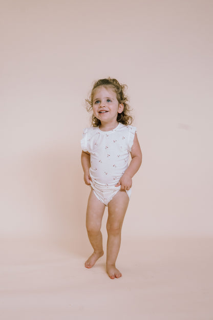 CERISE Tank Top, Shortie - Vanilla*