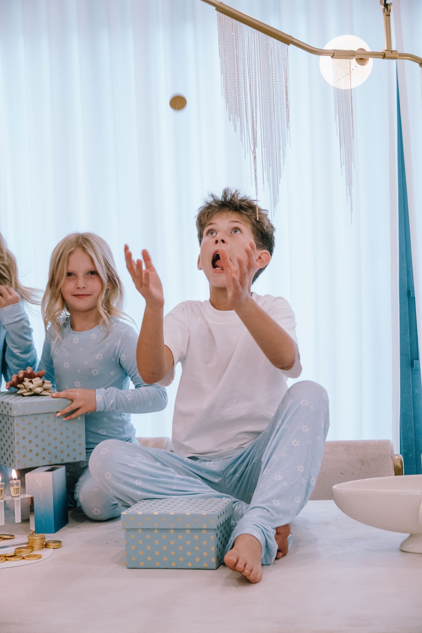 STARRY NIGHT ADULT (Boys and Mens)  Long Pant - Celeste*