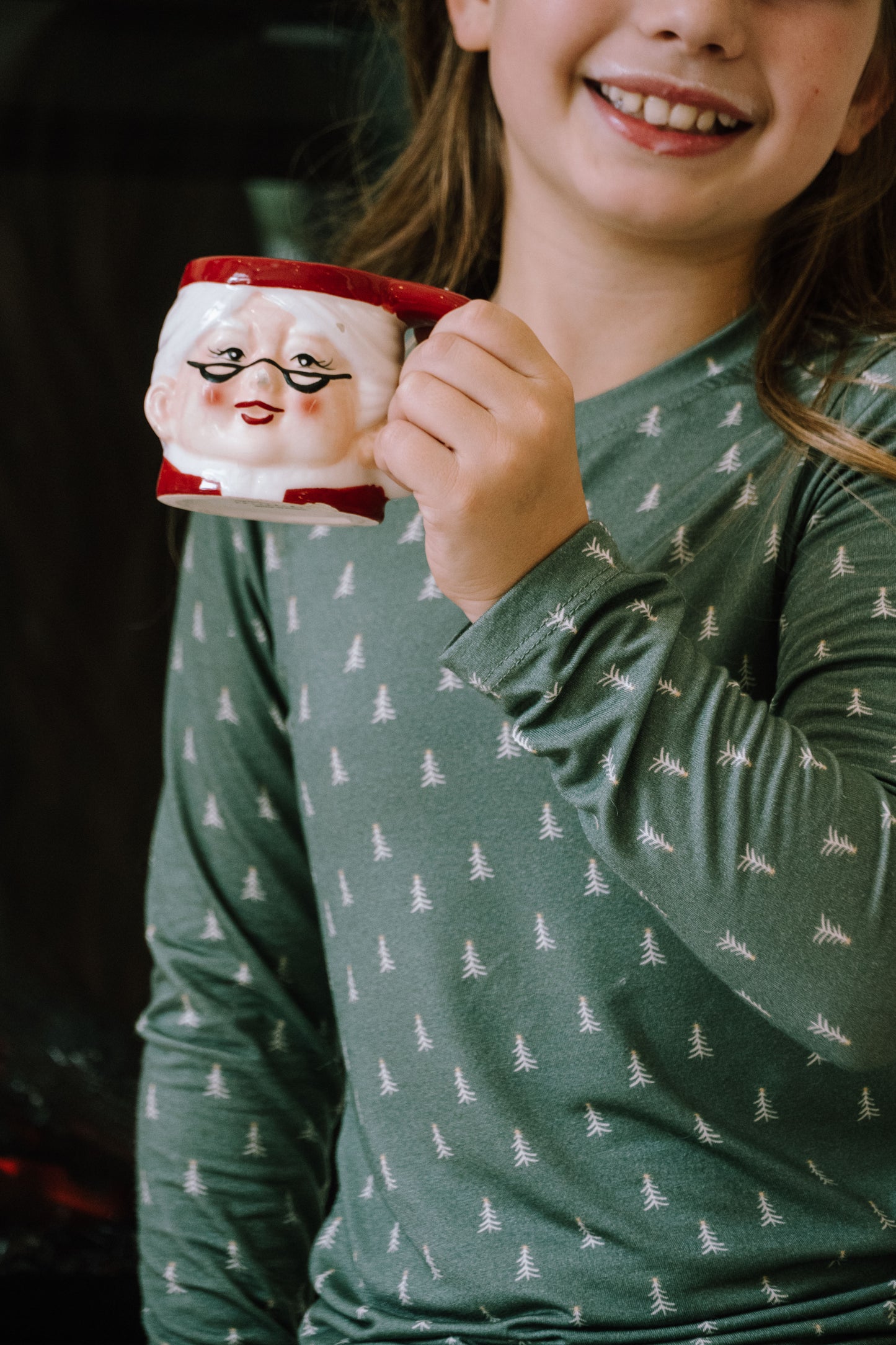 SILENT PINES Long Sleeve, Long Pant- Evergreen*